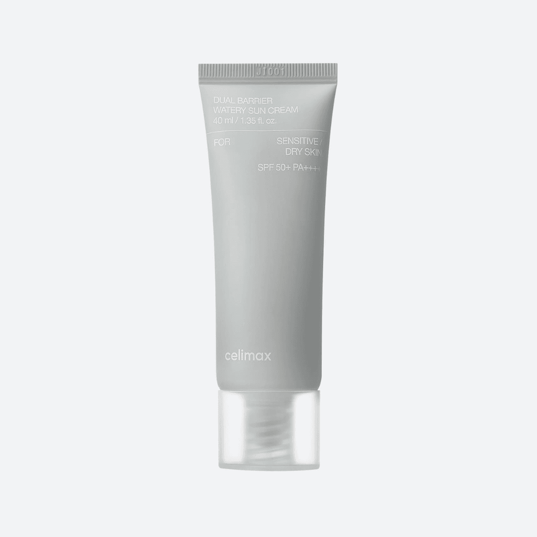 celimax-dual-barrier-watery-sun-cream-spf50-pa++++-40ml-main Celimax Dual Barrier Watery Sun Cream SPF50+ PA++++ 40ml Korean sunscreen for sensitive dry skin